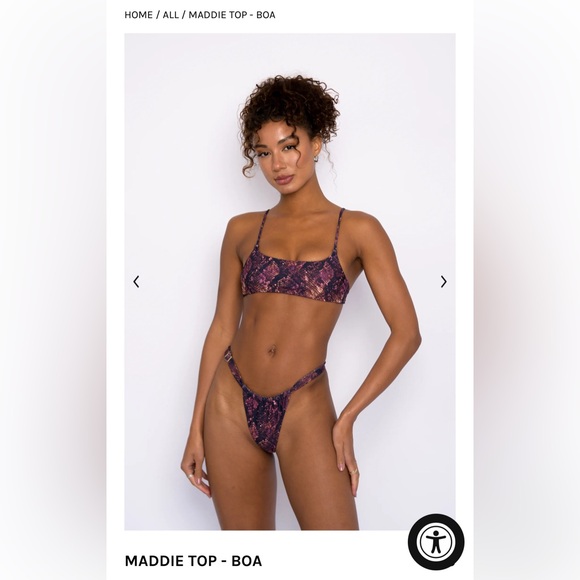 NWT Skatie Maddie in Boa swim top - Picture 9 of 11